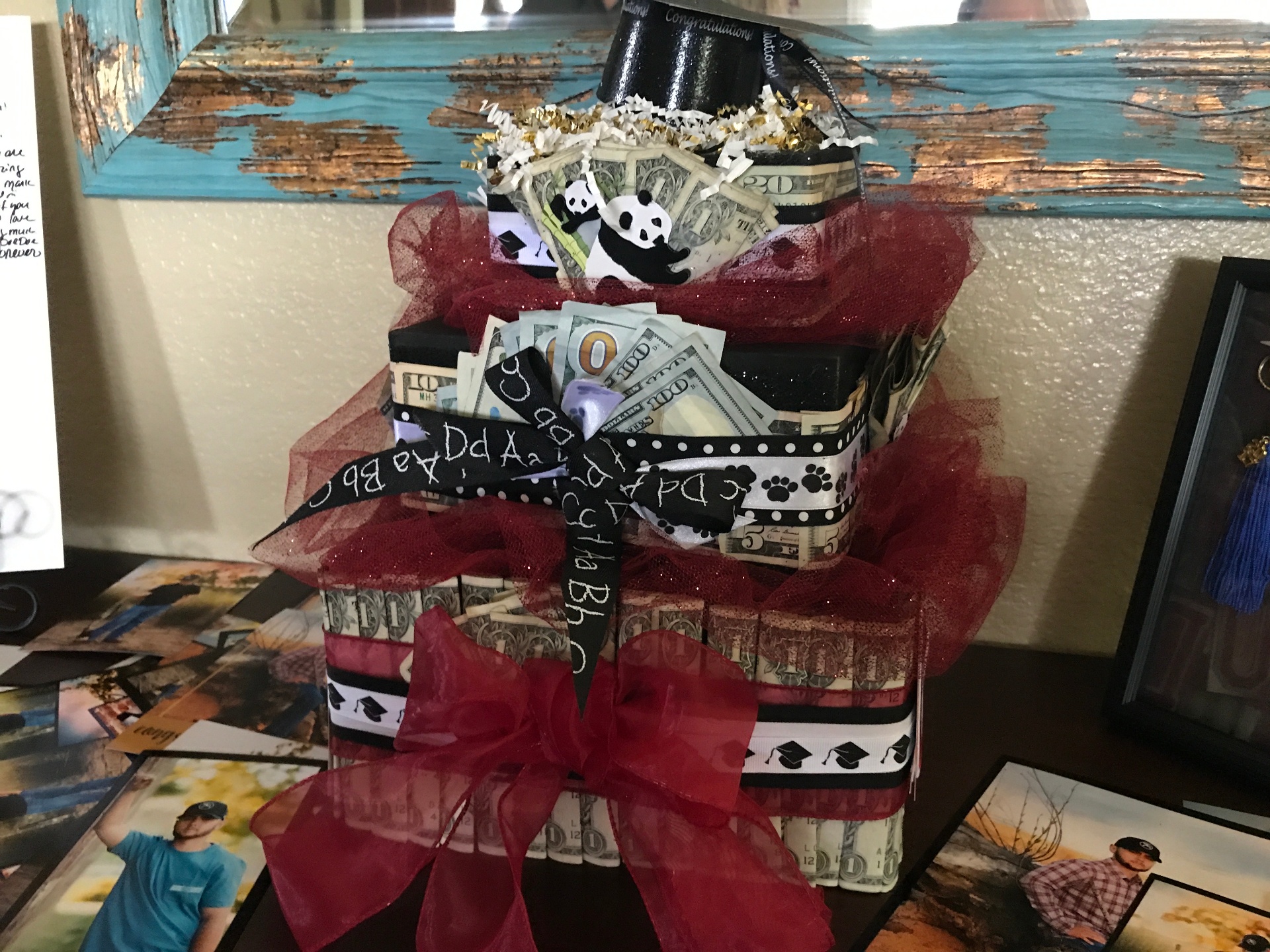 Graduation money cake β celebration in every tier